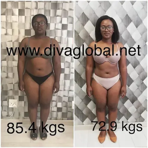Before and after treatment