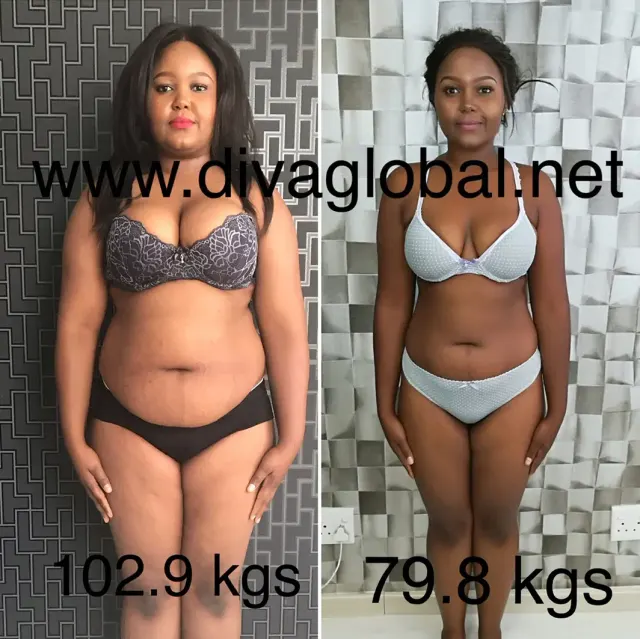 Before and after treatment