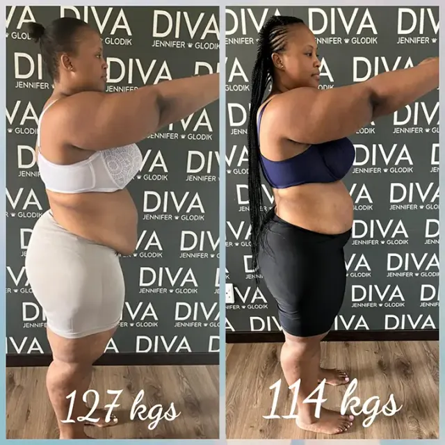 Before and after treatment