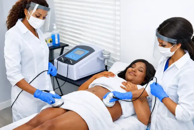Ultrasound liposuction consultation